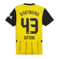 Borussia Dortmund Jamie Bynoe-Gittens #43 Replica Home Shirt 2024-25 Short Sleeve